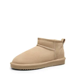 [FuzzyClassic Mini Boot] Splash-Proof Slip-On Suede Snow Boots
