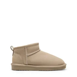 [FuzzyClassic Mini Boot] Splash-Proof Slip-On Suede Snow Boots
