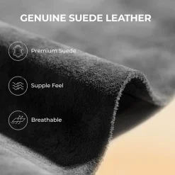 [FuzzyClassic Platform Mini Boot] Suede Platform Ankle Snow Boots