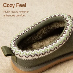 [FuzzyEasy Kid's Slip-on] Winter Suede Slippers