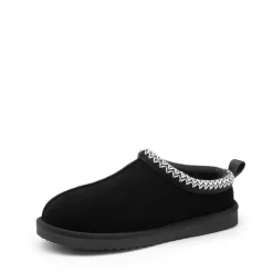 [FuzzyEasy Men's Slip-on] Suede Fur Slippers