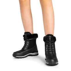 [FuzzyGo Bold] Foldable Lace-Up Winter Snow Boots