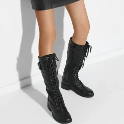 [Georgia] Faux Fur Lining Knee High Riding Boots