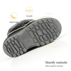 Girls and Boys Fur Lined Winter Snow Boots