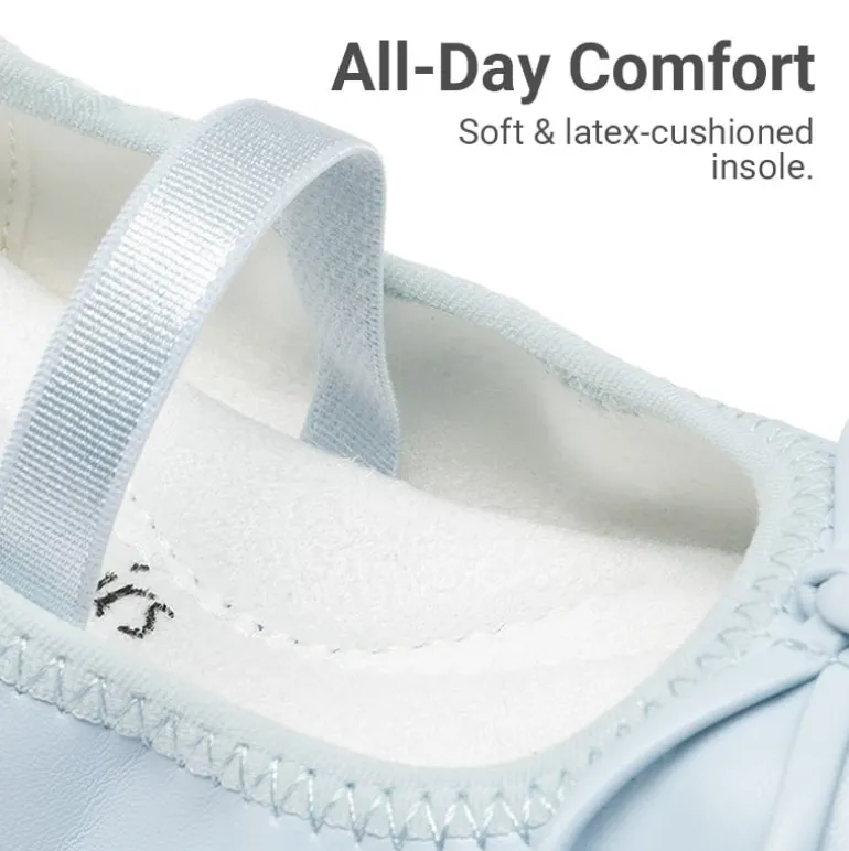 Girls’ Bow Dress Flats with Arch Support