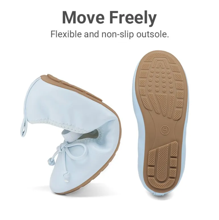 Girls’ Bow Dress Flats with Arch Support