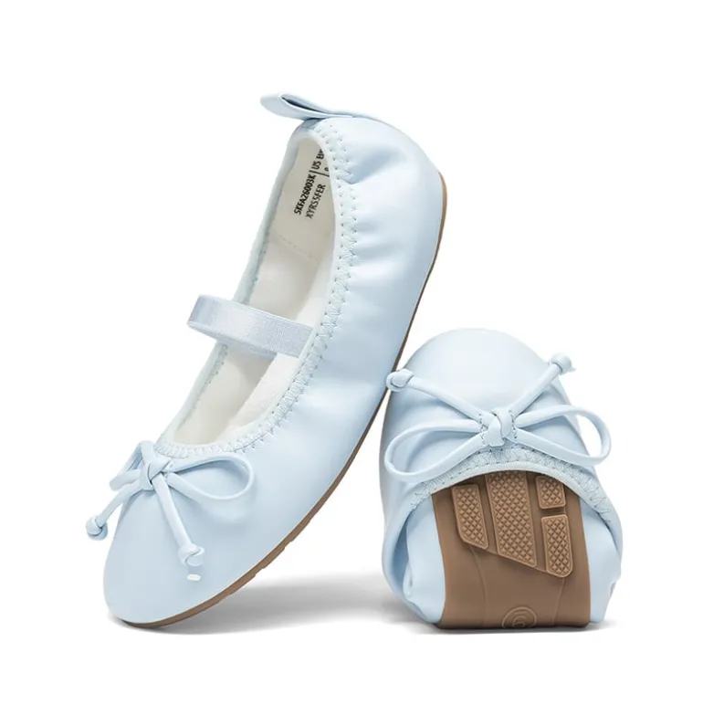 Girls’ Bow Dress Flats with Arch Support