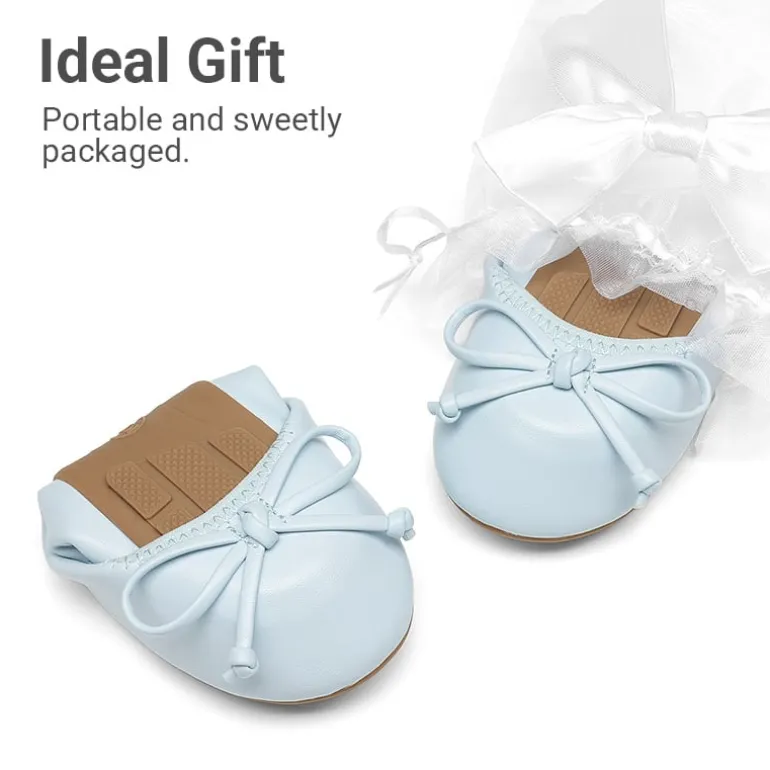 Girls’ Bow Dress Flats with Arch Support
