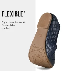 Girls Bow Slip-Resistant Ballerina Flats