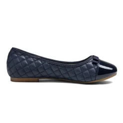 Girls Bow Slip-Resistant Ballerina Flats