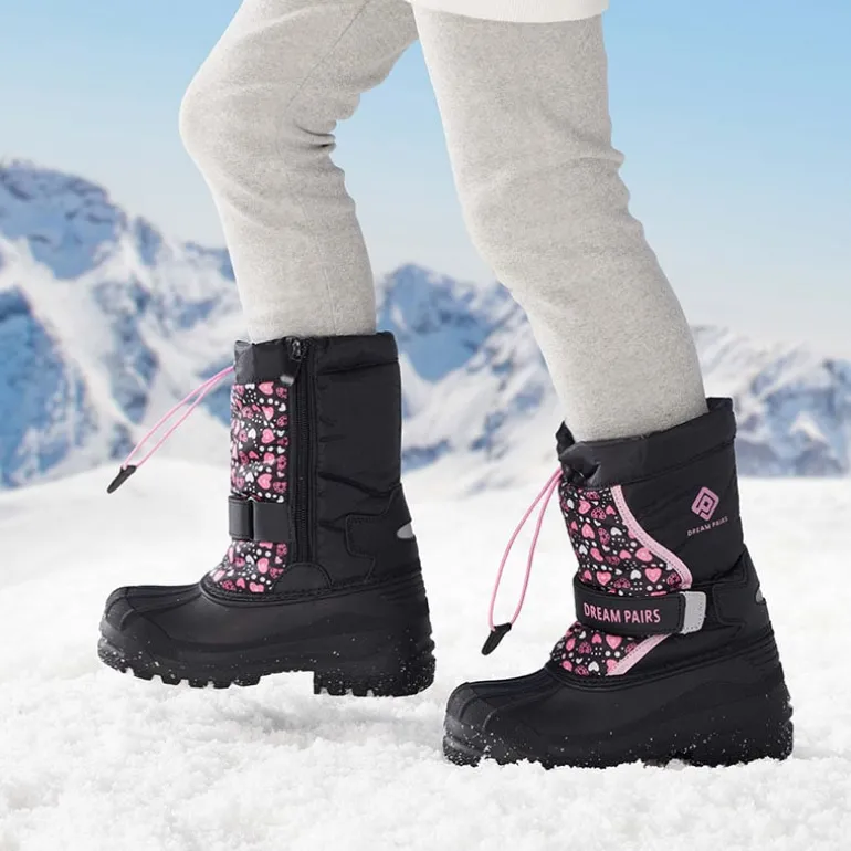 Girls & Boys Waterproof Snow Boots