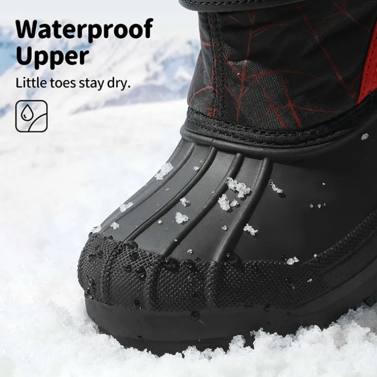 Girls & Boys Waterproof Snow Boots