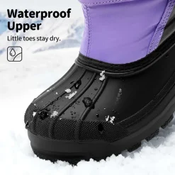 Girls & Boys Waterproof Snow Boots