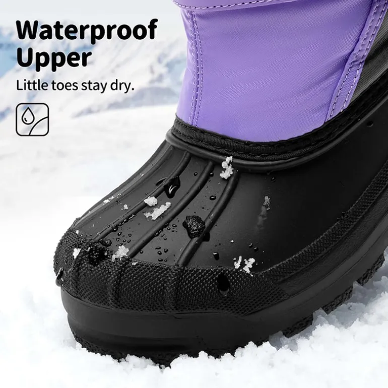 Girls & Boys Waterproof Snow Boots