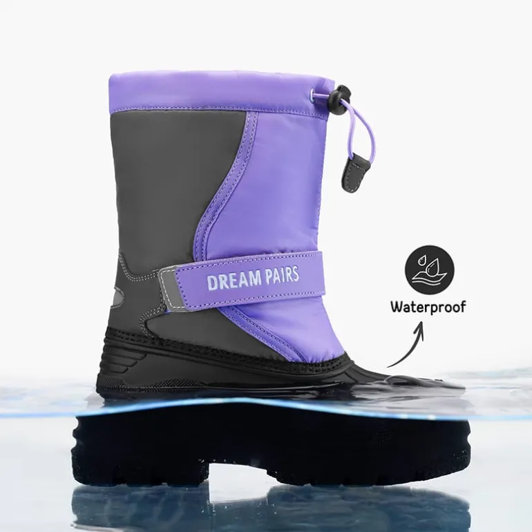 Girls & Boys Waterproof Snow Boots