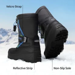 Girls & Boys Waterproof Snow Boots