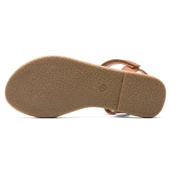 Girls Braided Flat Sandals