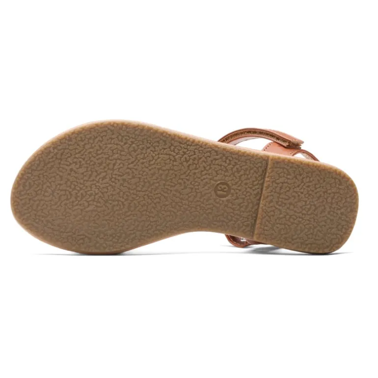 Girls Braided Flat Sandals