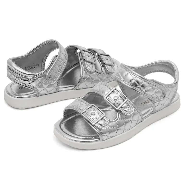 Girls Buckle Strap Slip-Resistance Sandals