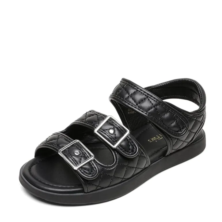 Girls Buckle Strap Slip-Resistance Sandals