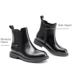 Girls’ Classic Lightweight Non-Slip Ankle Boots