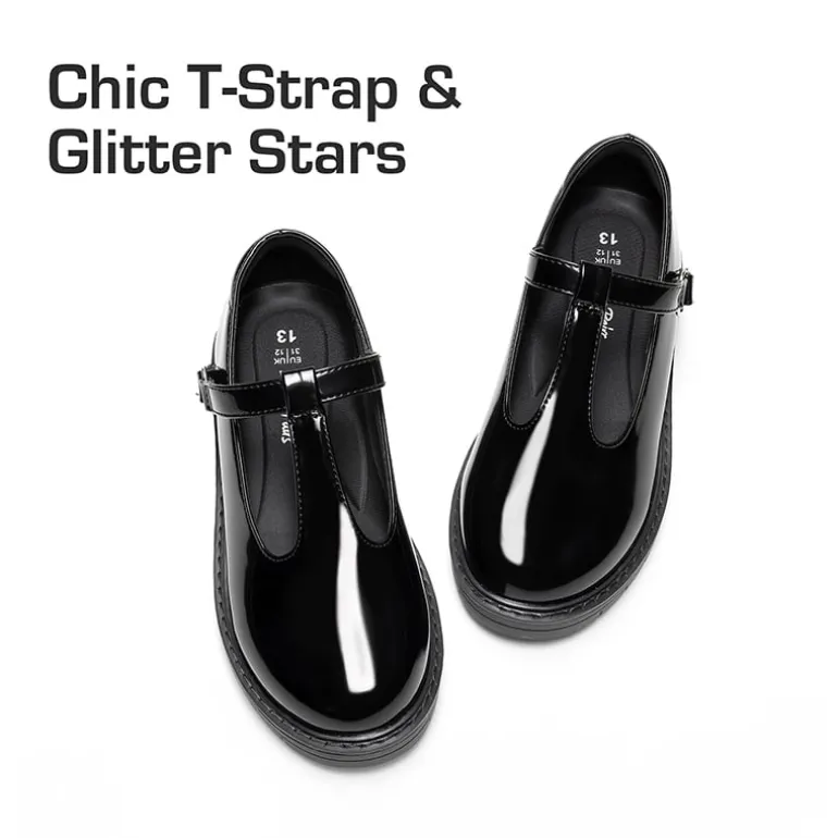 Girls’ Classic T-Strap Mary Janes