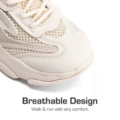 Girls’ Color-Contrast Fashion Sneakers