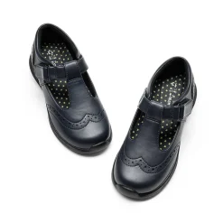 Girls’ Comfortable Hook-and-Loop Mary Jane Shoes