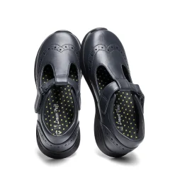 Girls’ Comfortable Hook-and-Loop Mary Jane Shoes