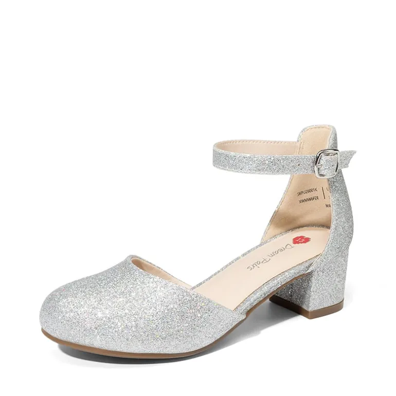 Girls’ Comfy Dress Shoes with Non-Slip Sole