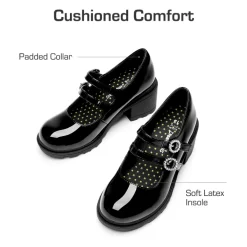 Girls’ Double-Strap Mary Jane Shoes