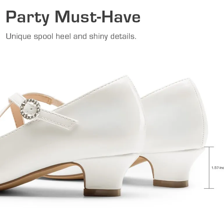 Girls’ Dressy Non-Slip Mary Jane Shoes