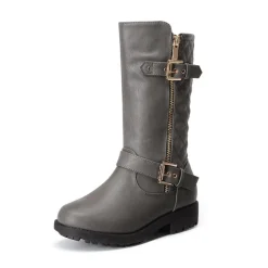 Girls Faux Winter Riding Boots