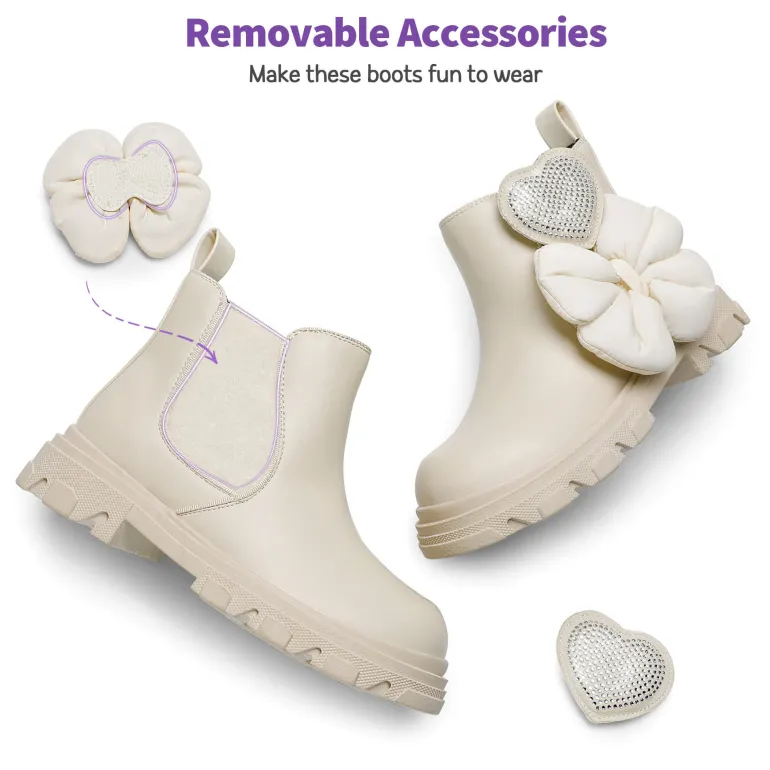 Girls Interchangeable Chelsea Boots