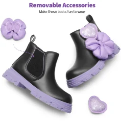 Girls Interchangeable Chelsea Boots