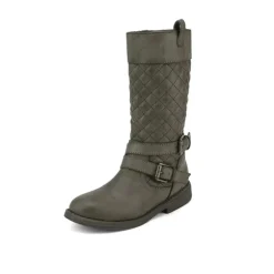 Girls Knee High Fashion Riding Boots