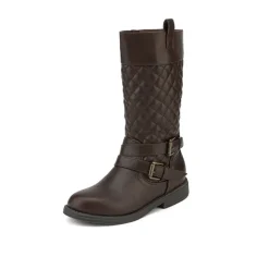 Girls Knee High Fashion Riding Boots