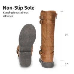 Girls Knee High Riding Boots