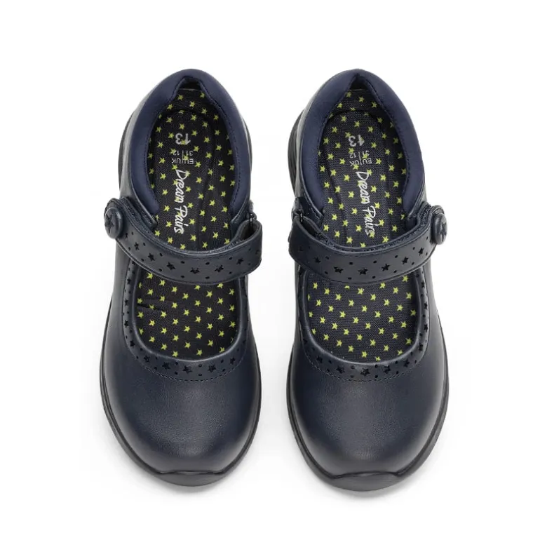 Girls’ Lightweight Star Cutout Mary Jane Shoes