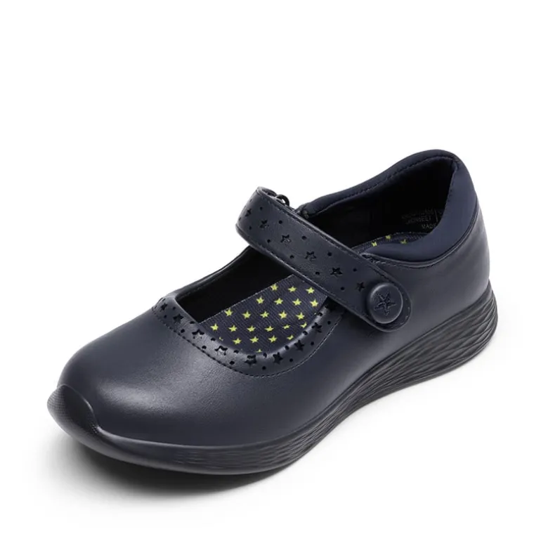 Girls’ Lightweight Star Cutout Mary Jane Shoes