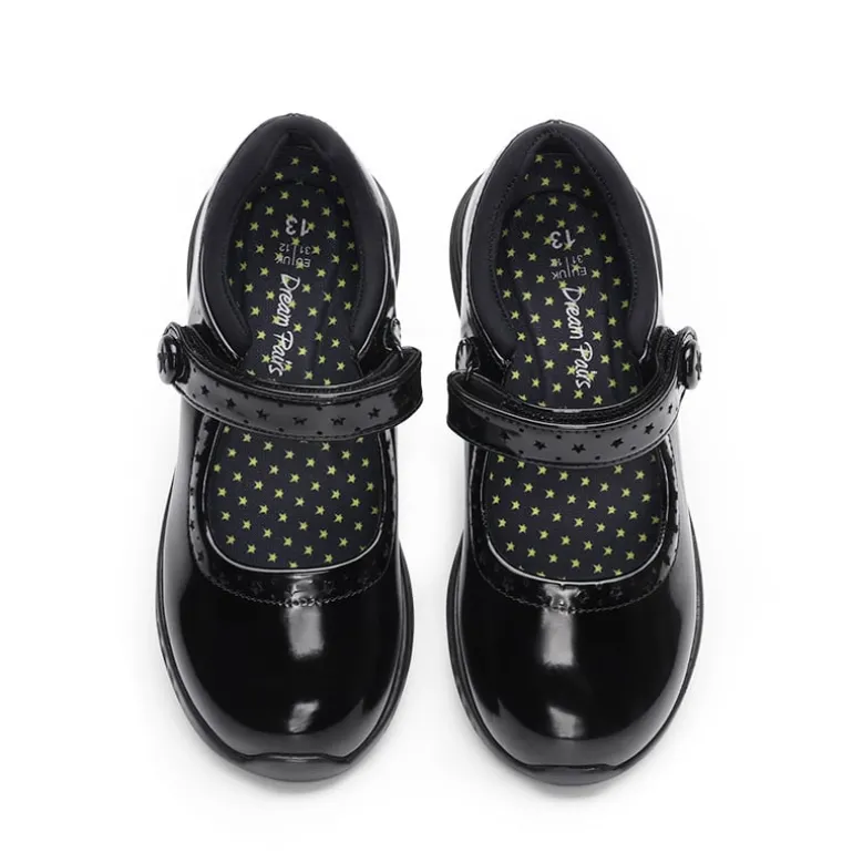 Girls’ Lightweight Star Cutout Mary Jane Shoes