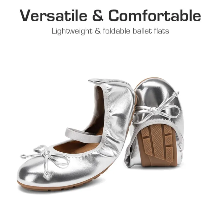 Girls’ Lightweight Versatile Ballet Flats