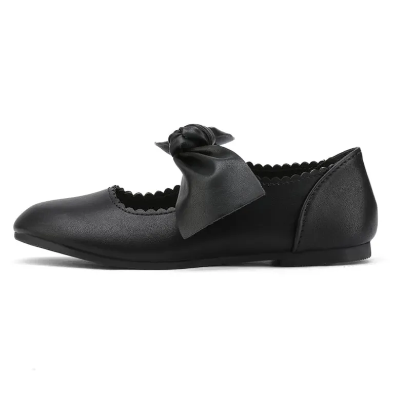 Girl's Mary Jane Bow Ballerina Flats