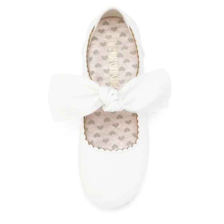 Girl's Mary Jane Bow Ballerina Flats