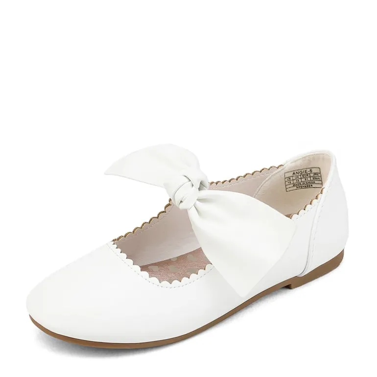 Girl's Mary Jane Bow Ballerina Flats