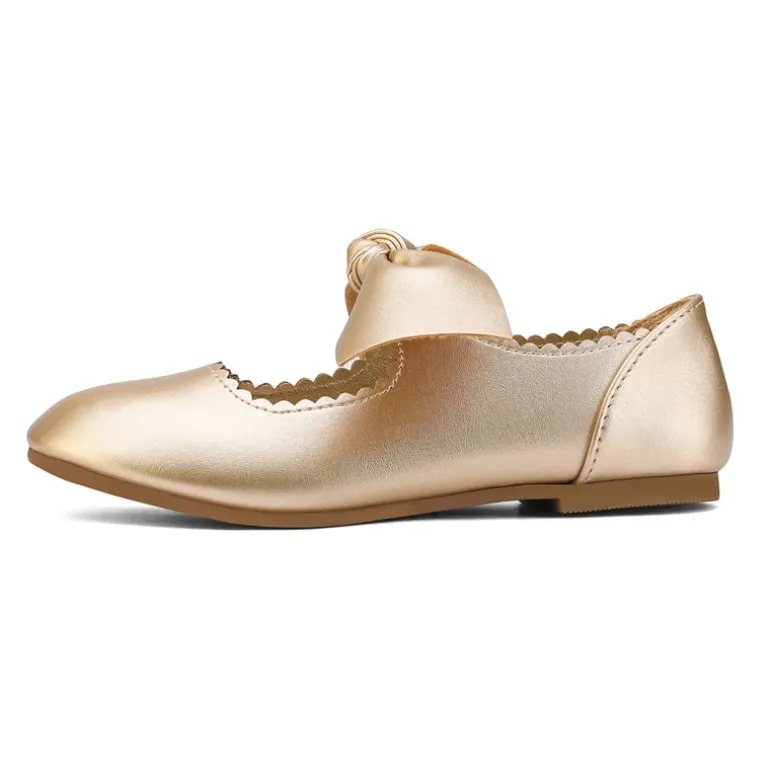 Girl's Mary Jane Bow Ballerina Flats