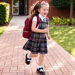 Girl's Mary Jane Dress Shoes with Removable Bow