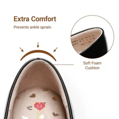 Girls’ Mary Jane Flats with Arch Support