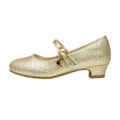 Girls Mary Jane Shoes with Low Heels