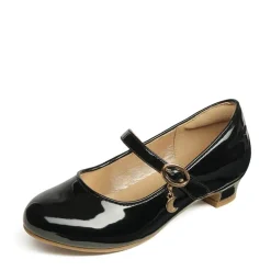 Girls Mary Jane Shoes with Low Heels